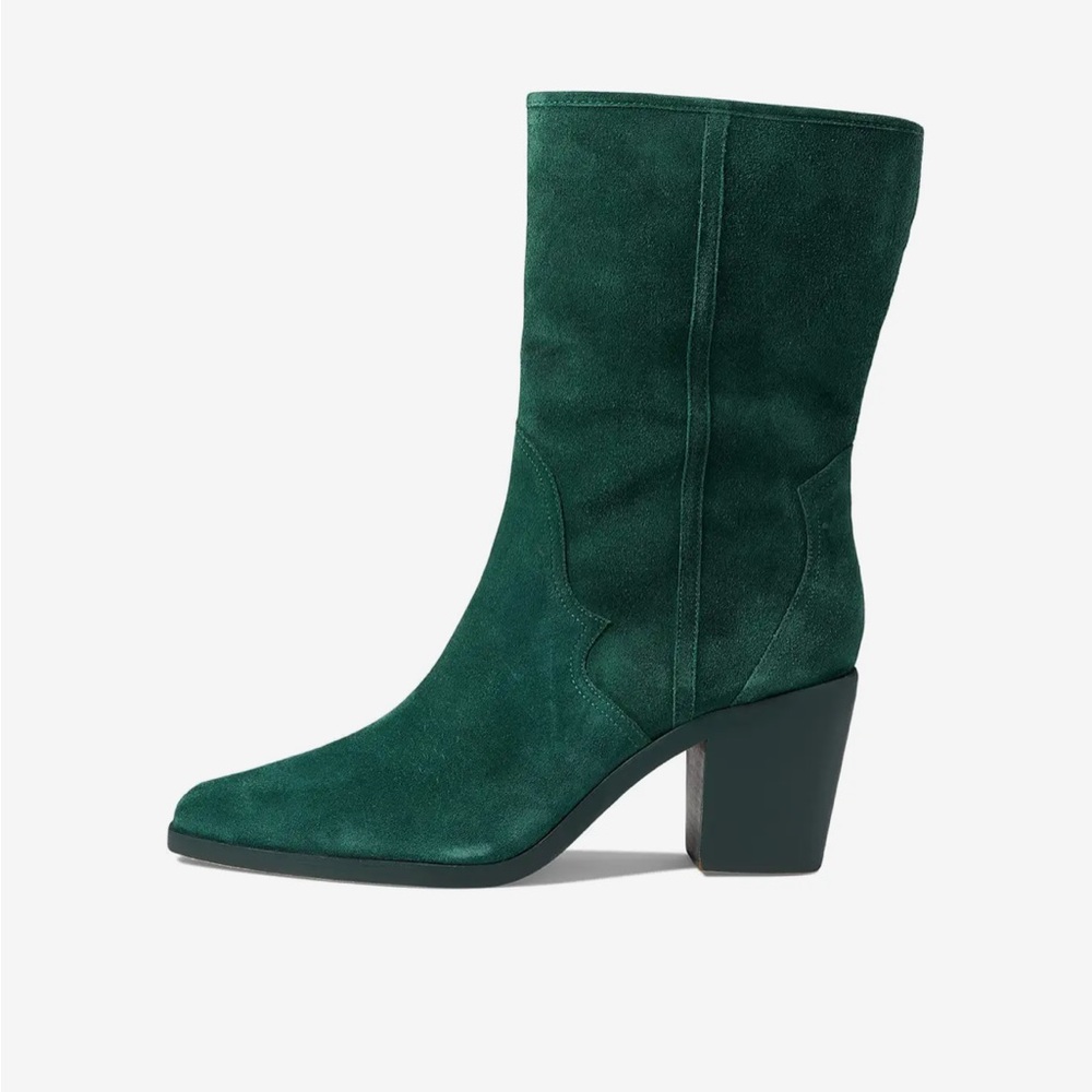 Joie Ryann Green Leather Boots